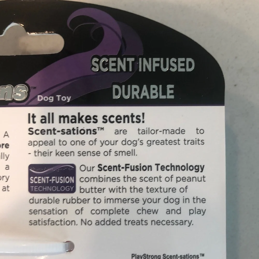 Scent Infused Durable Dog Toy - Orange